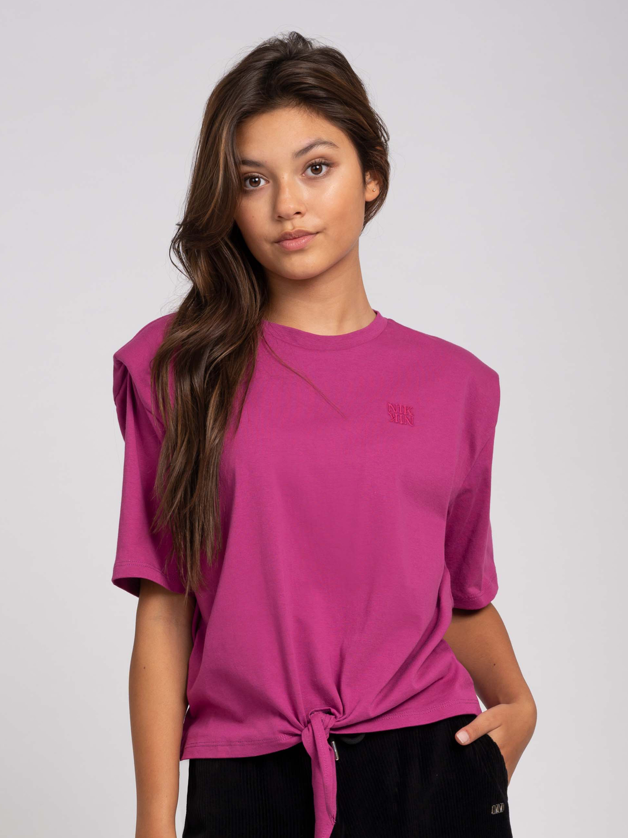 Padded Shoulder T-Shirt