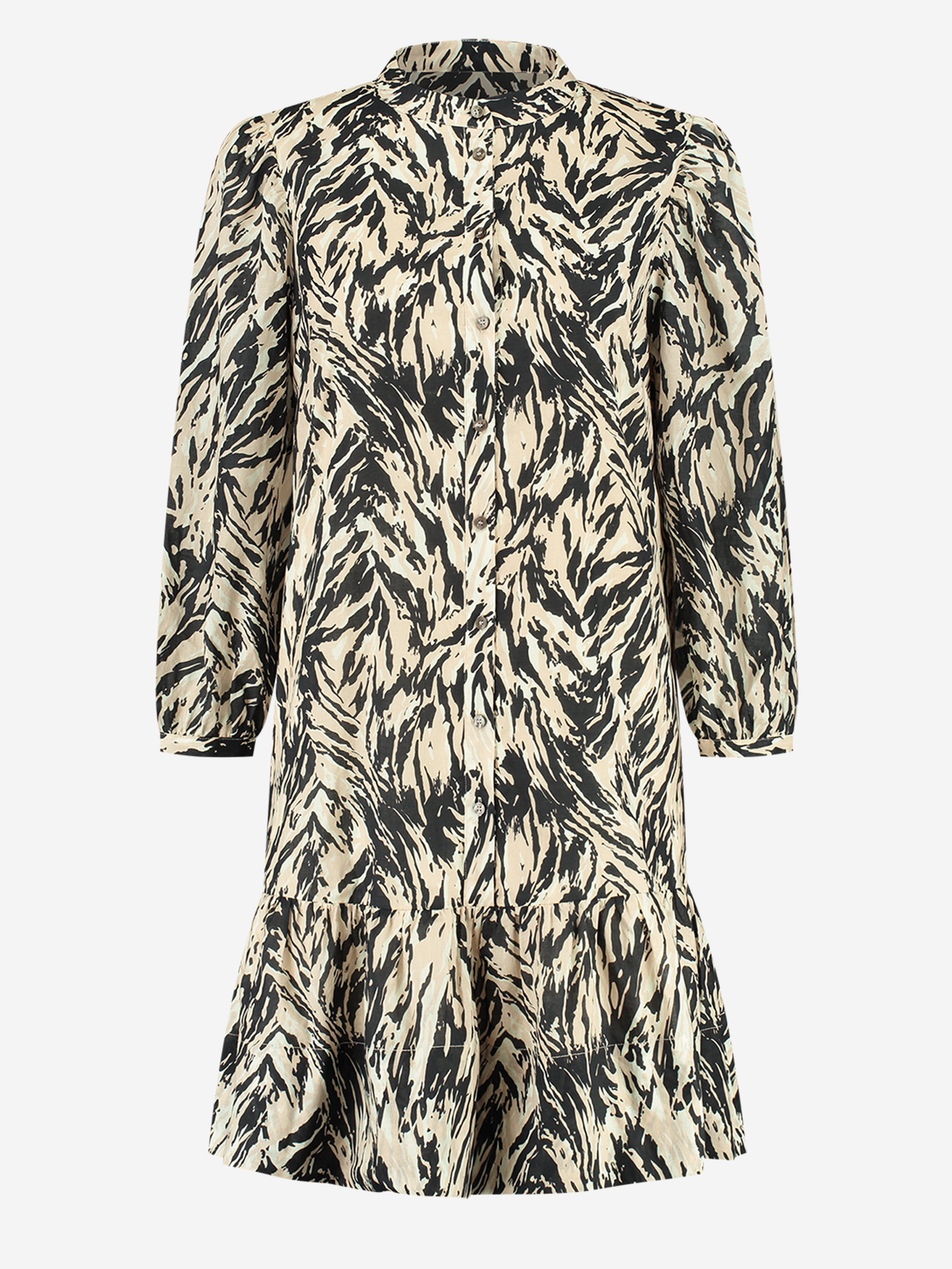 Loose fit dress with pattern 