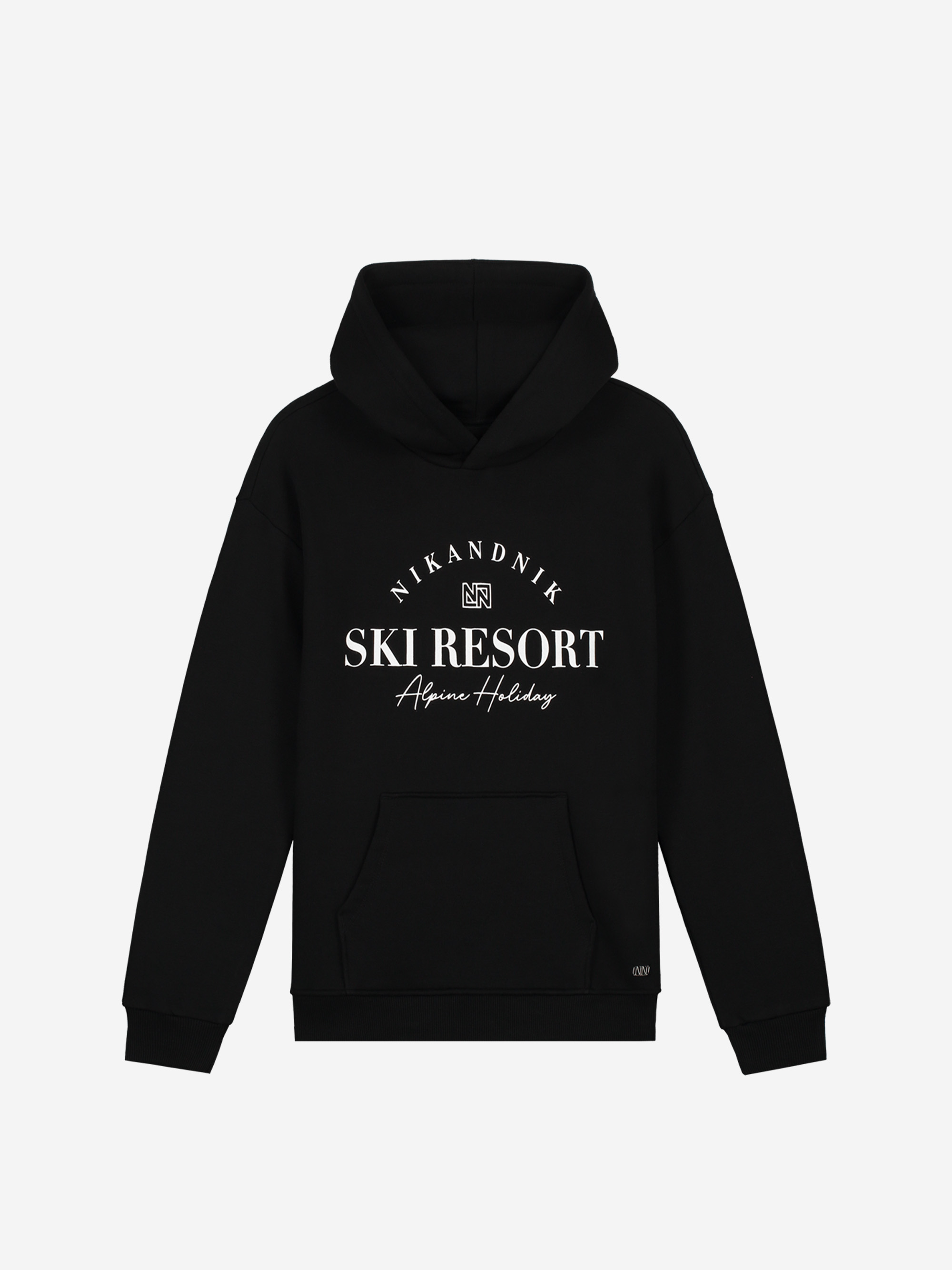 Loose fit hoodie with graphic print