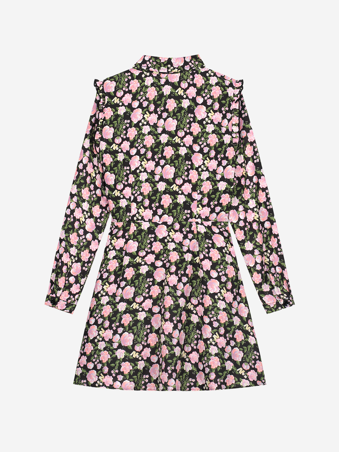 Dress with all over print