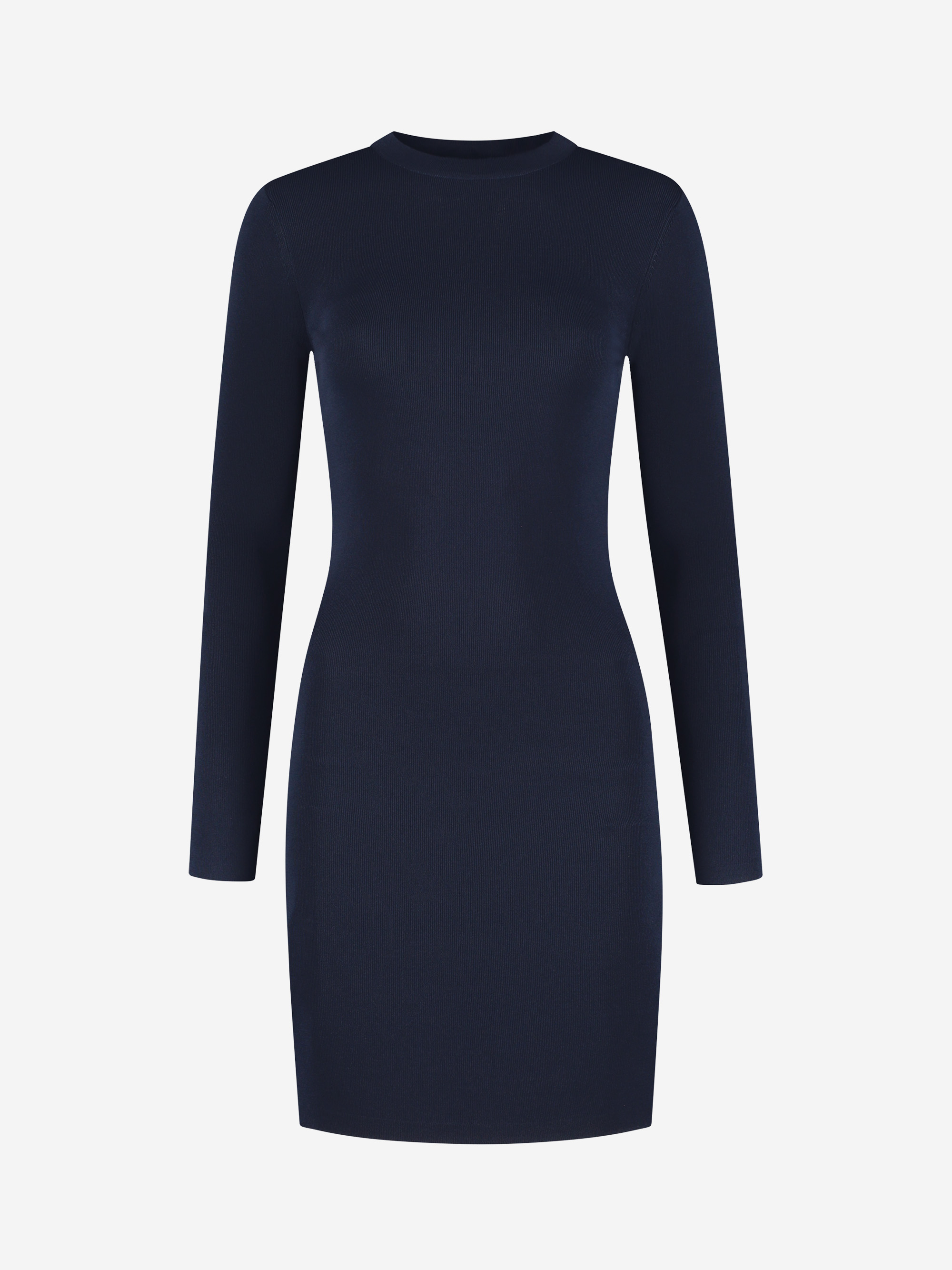 Fitted dress with long sleeves