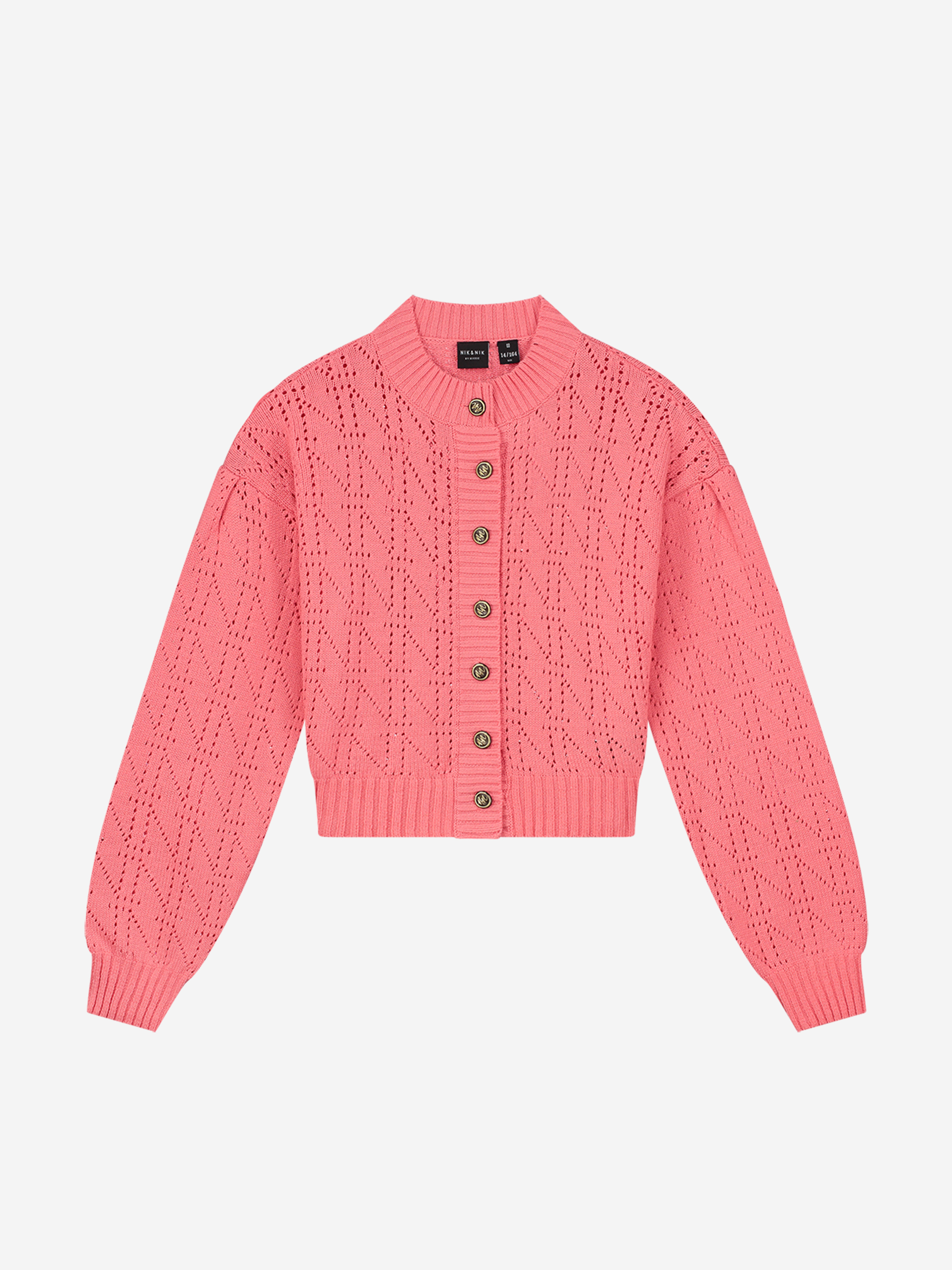 Vest met N&N all-over print 