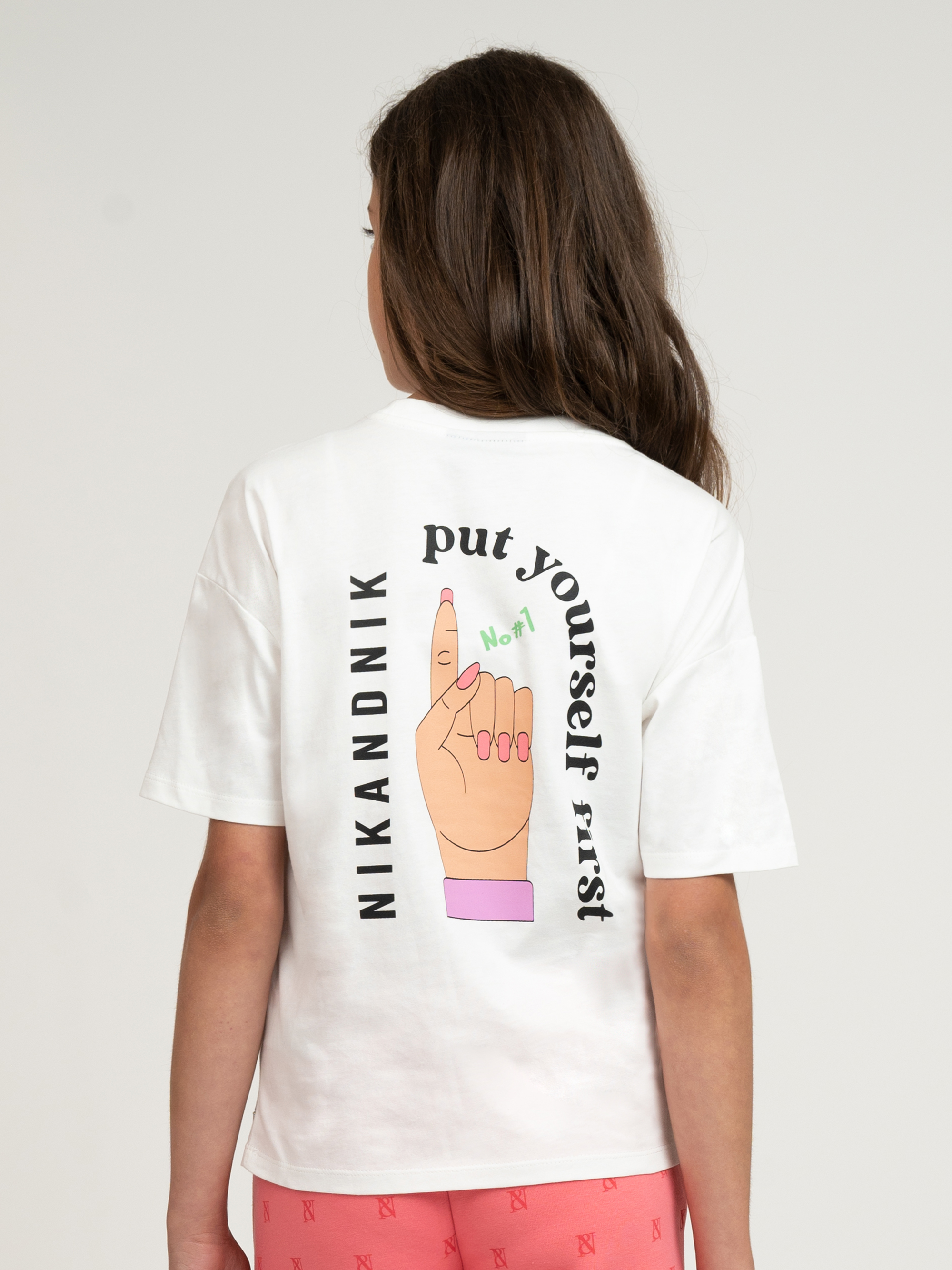 T-shirt met quote