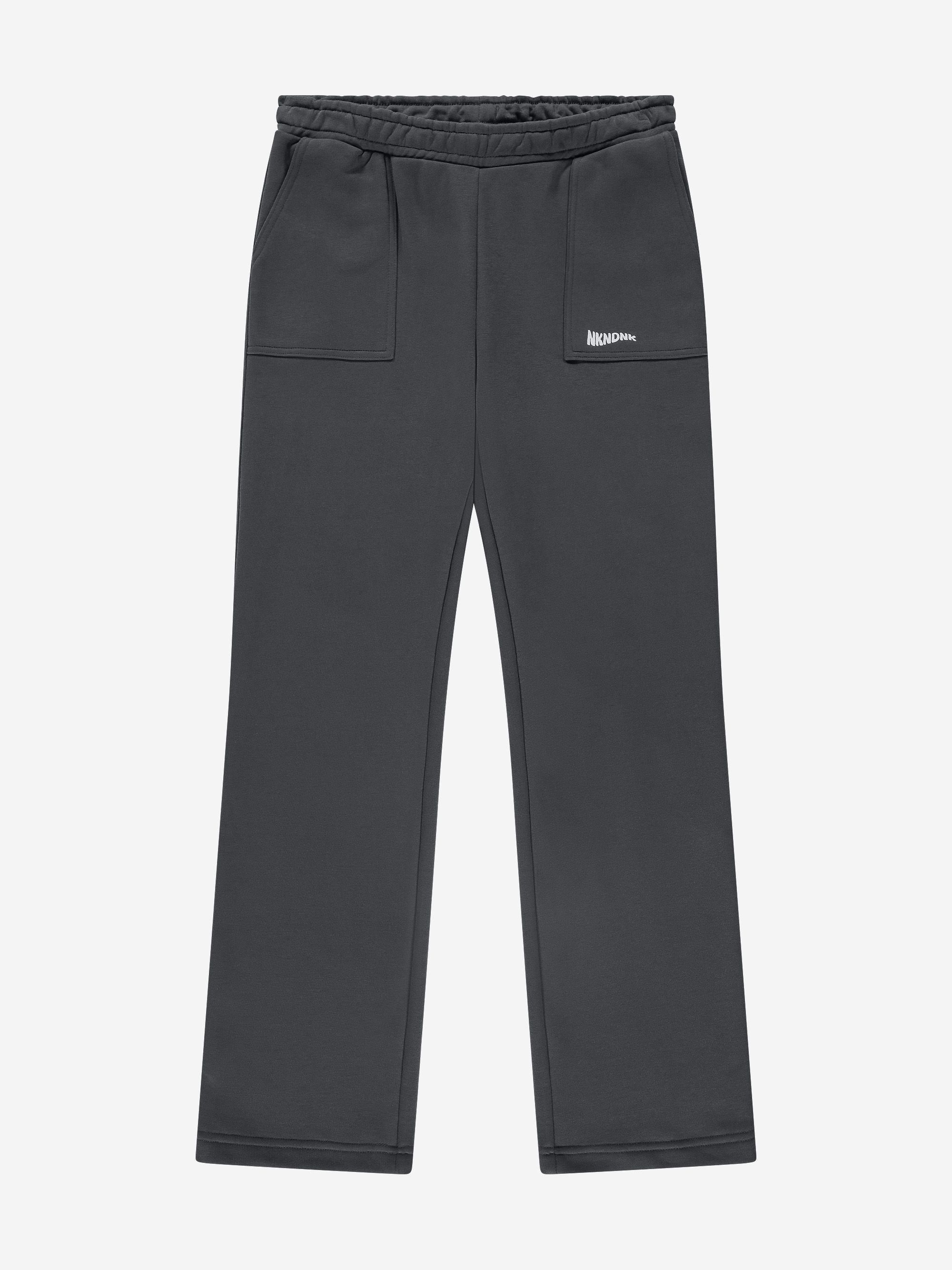 Sweatpants with elastic waistband