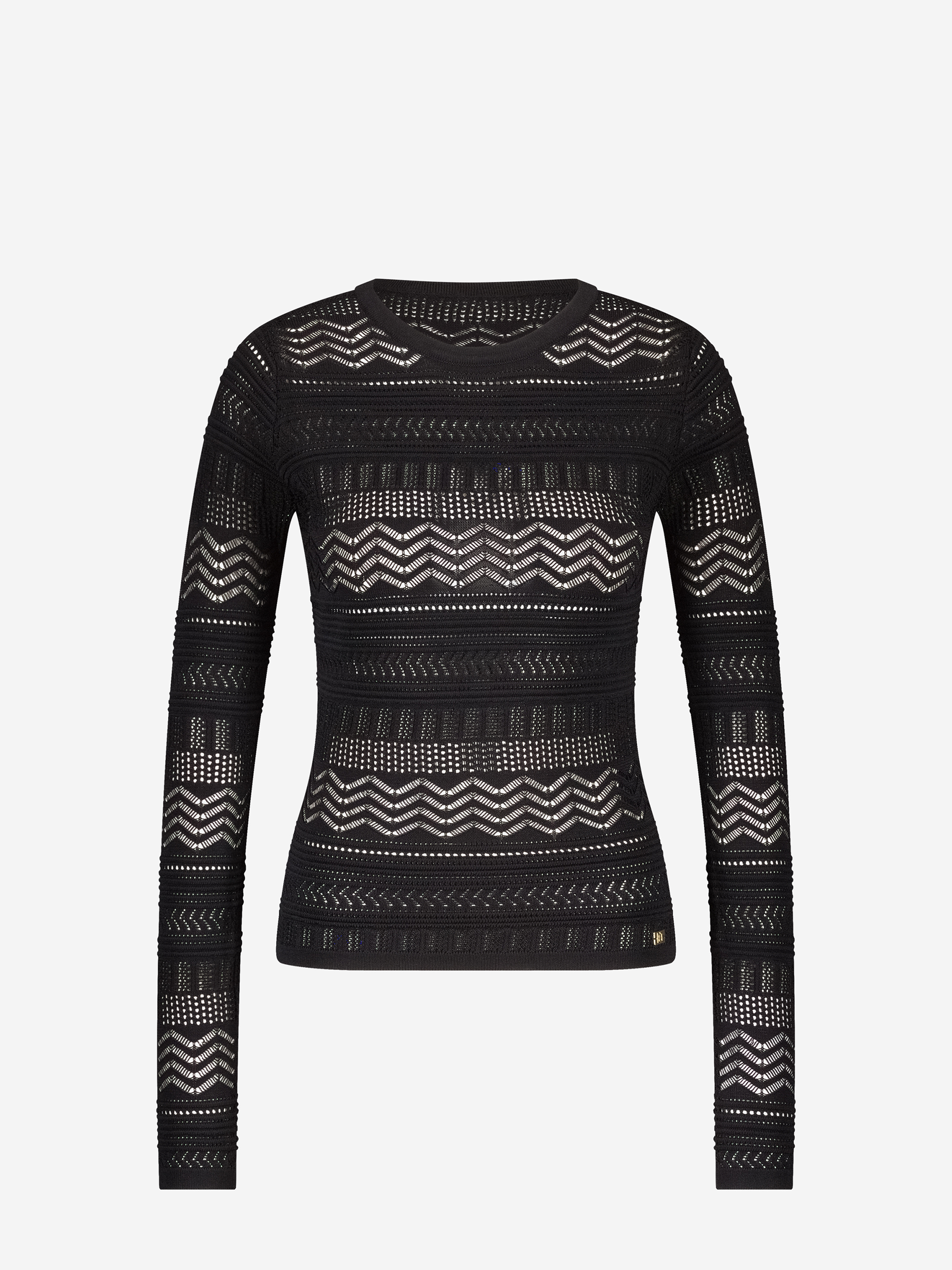Ajour knitted top