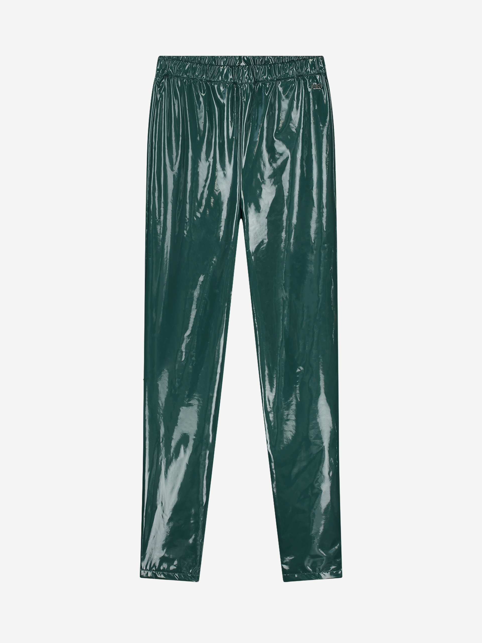 Vegan leren legging met skinny fit 