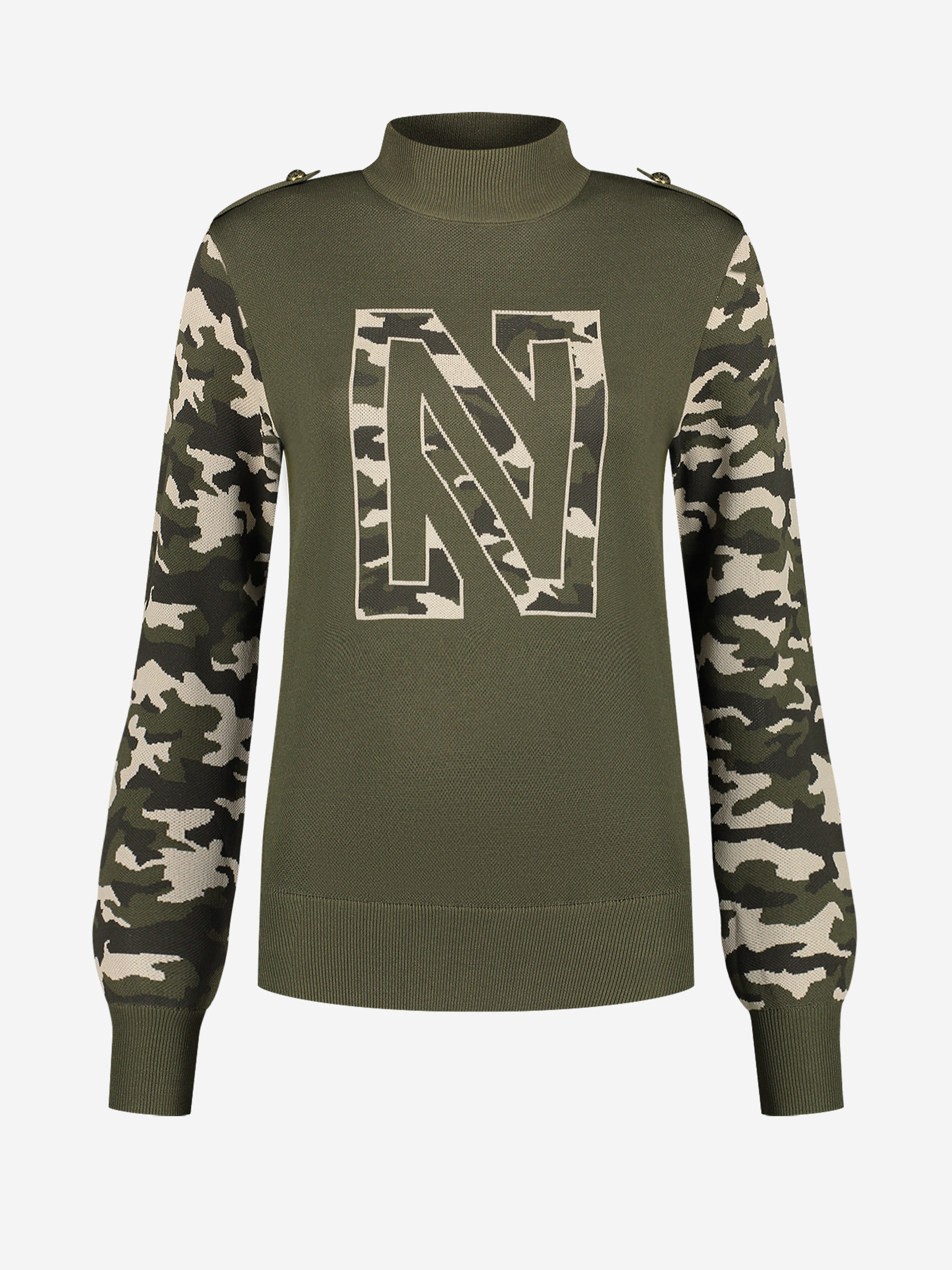 N logo pullover