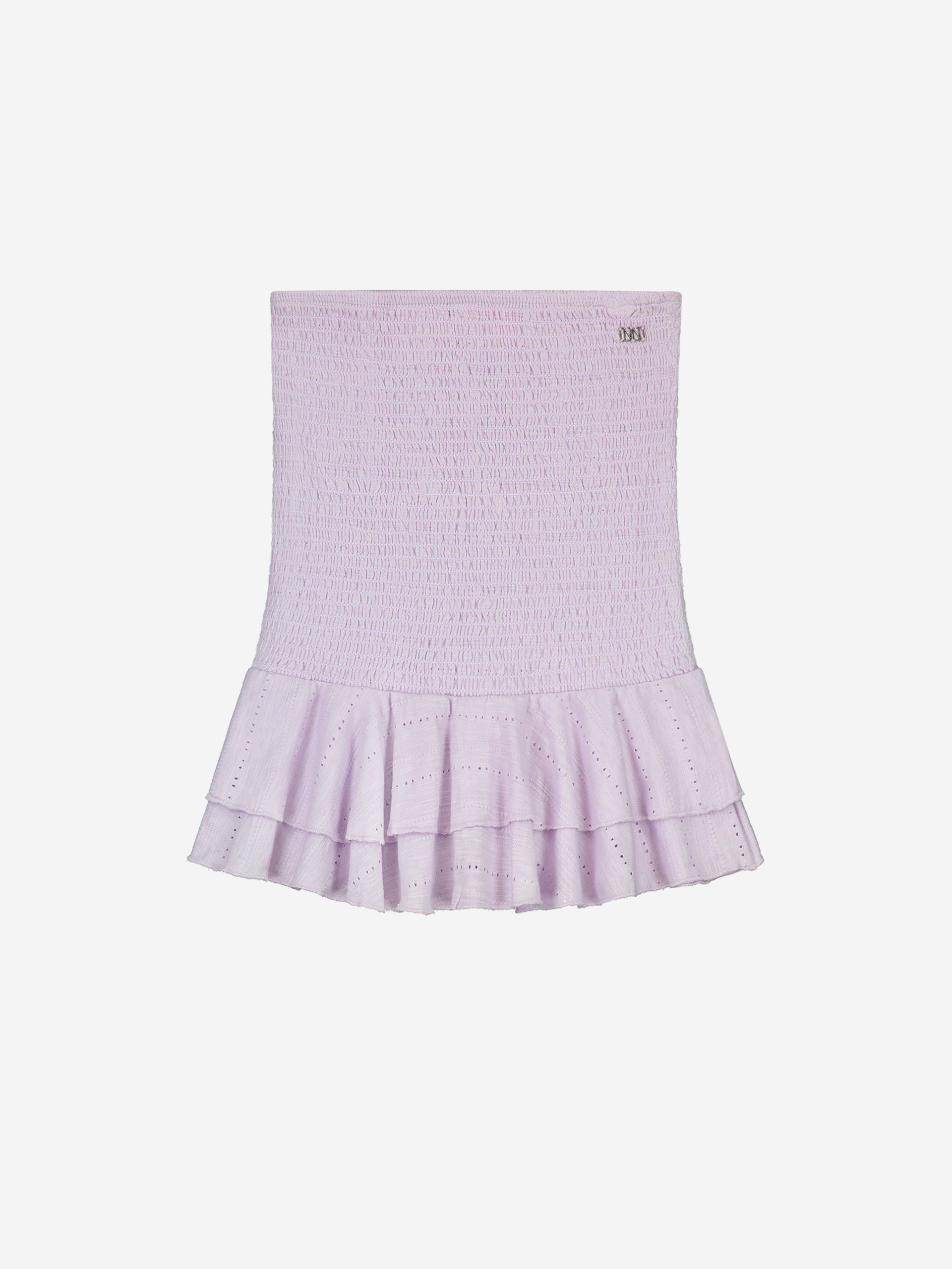 Tight skirt with smock
