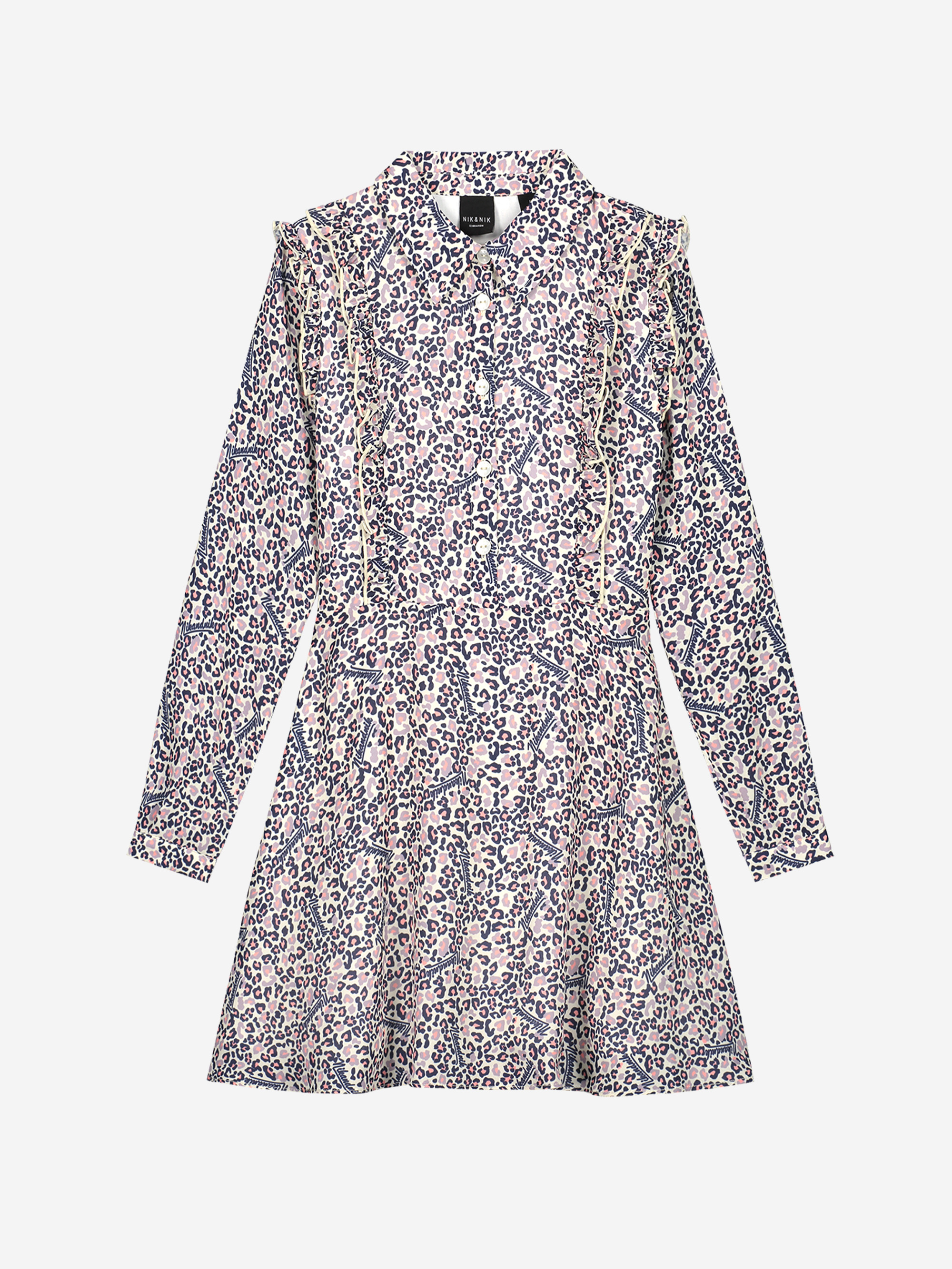 Dress with all over print