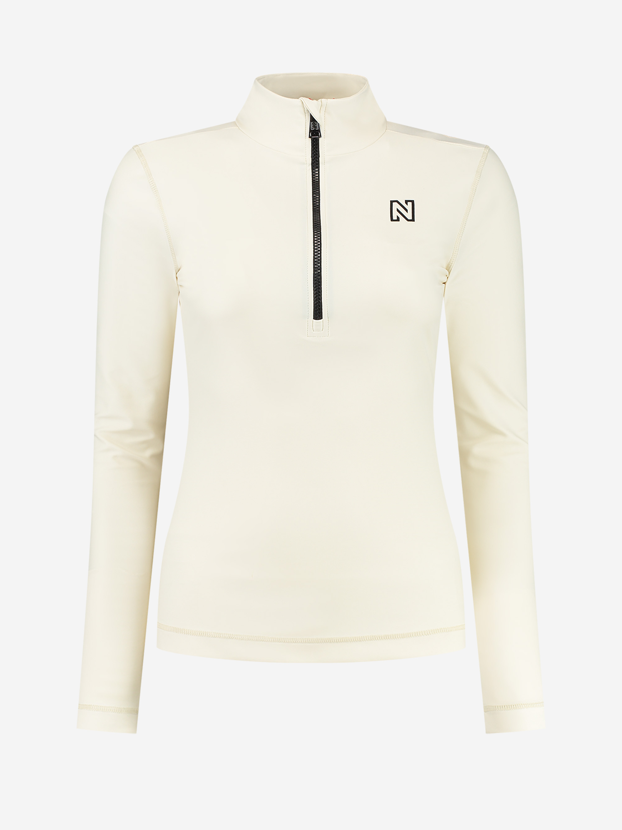 Sport top with zipper