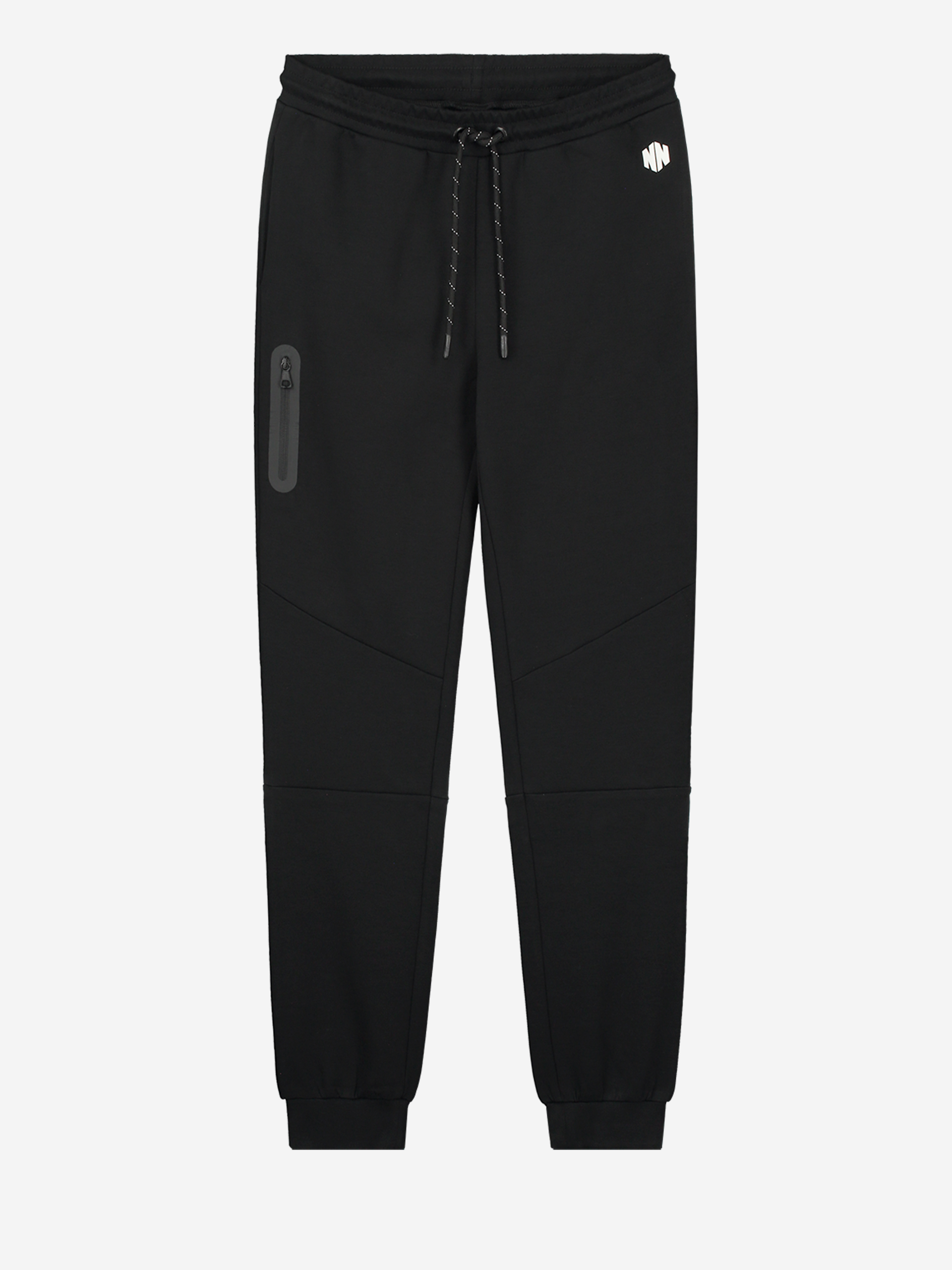 Fitted sweatpants with zipper pocket 