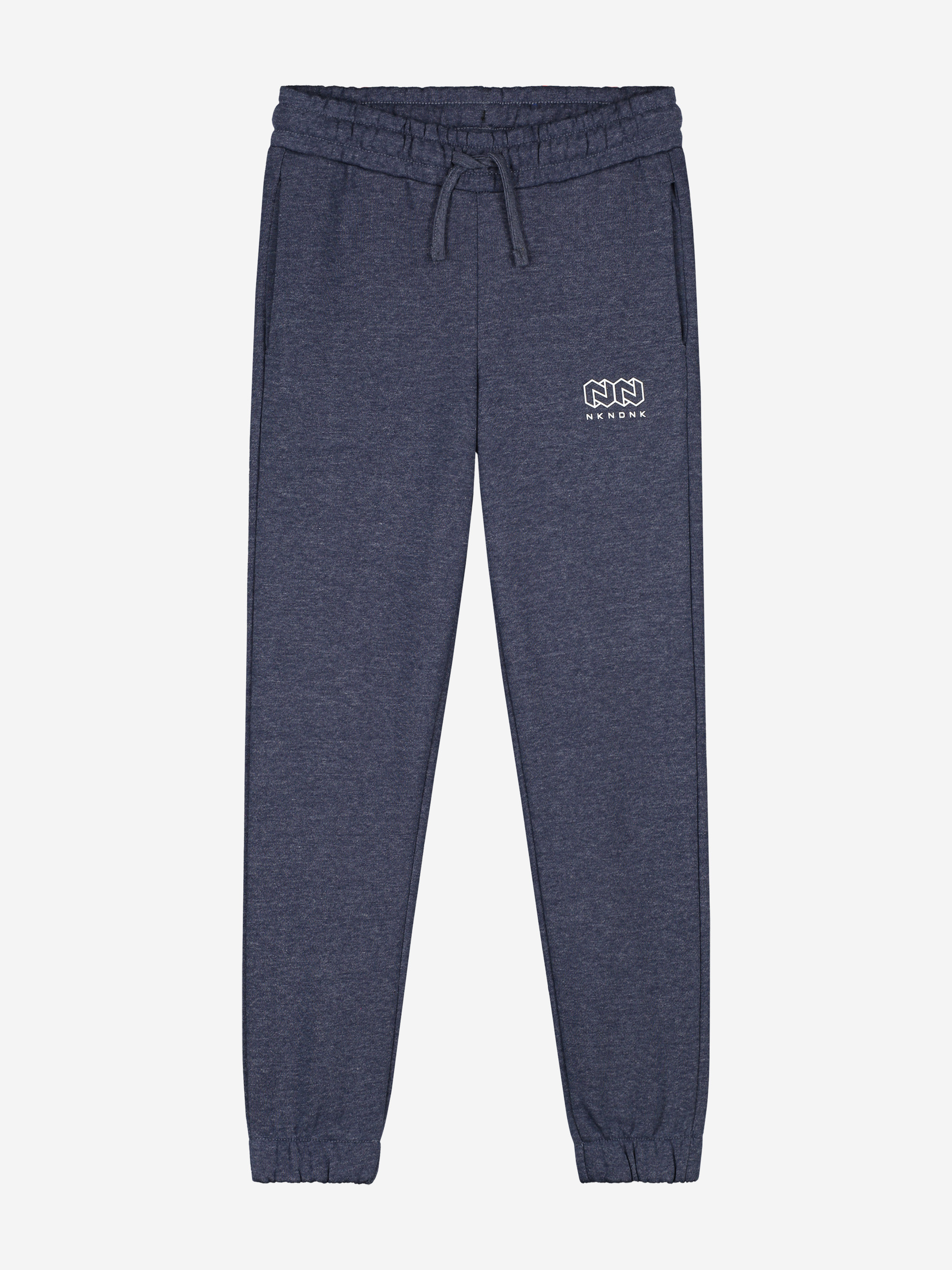 Joggers with mid waist and drawstring