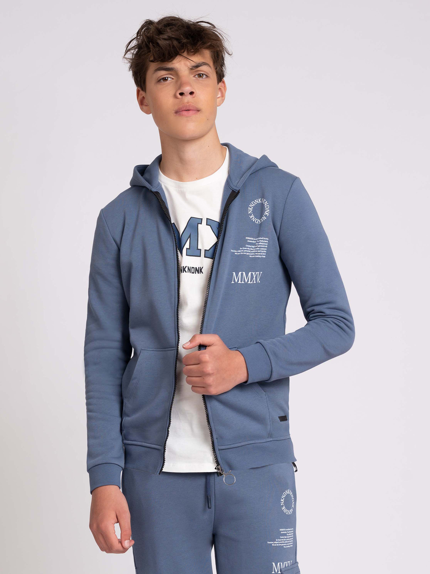 NKNDNK zipped hoodie